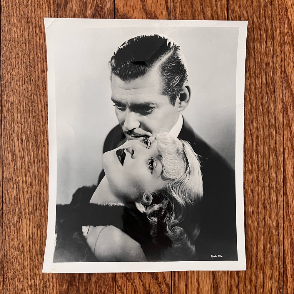 Vtg Promo Movie Photo, After Office Hours 1935, Clark Gable & Constance Bennett
